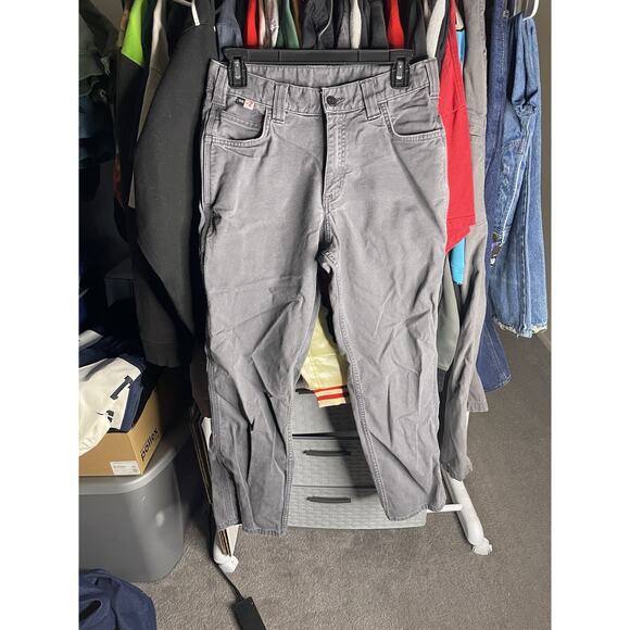 Size 31 X 30- Carhartt FR Jeans Mens Flame Resistant Grey - Picture 1 of 3